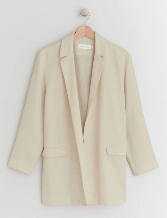 INDI&COLD FLOWY Blazer, weiß
