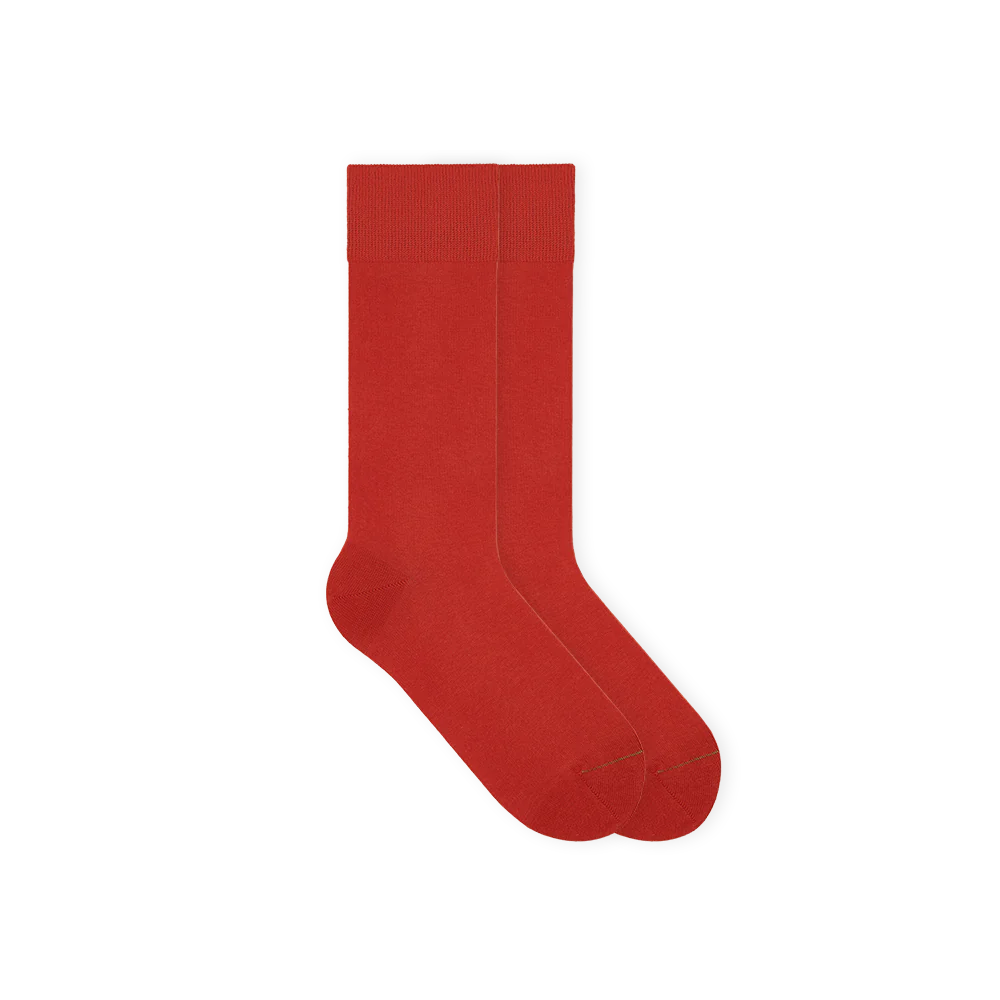 VON JUNGFELD NAVARRA Socken, rot