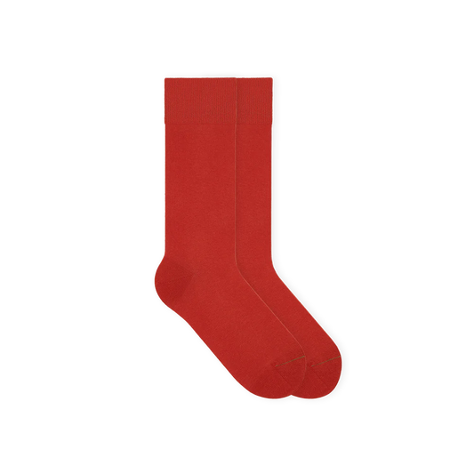 VON JUNGFELD NAVARRA Socken, rot