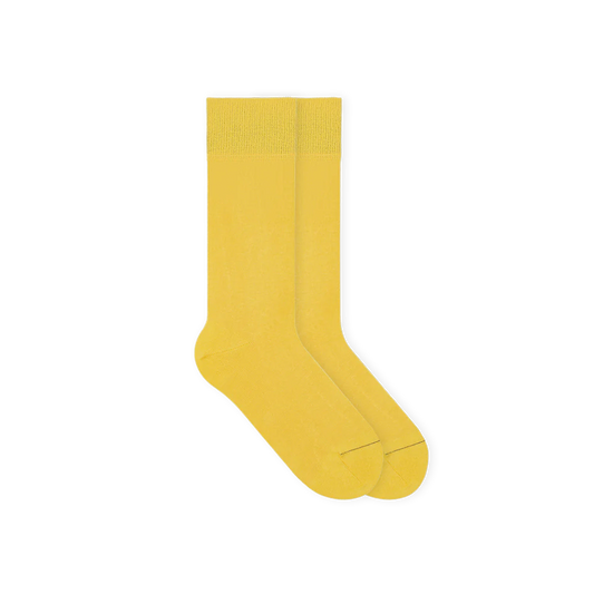 VON JUNGFELD SPIEKEROOG Socken, gelb