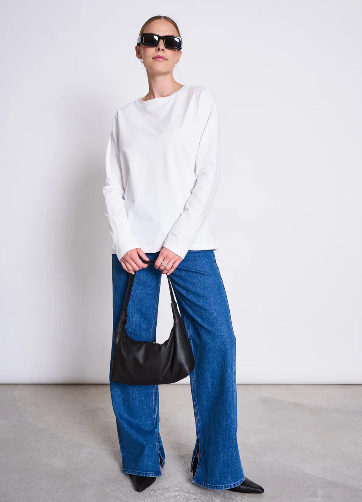 JAN|N JUNE BOY Longsleeve, weiß