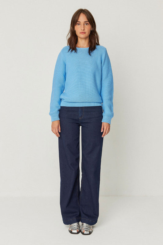 SKFK IRADI Pullover, hellblau
