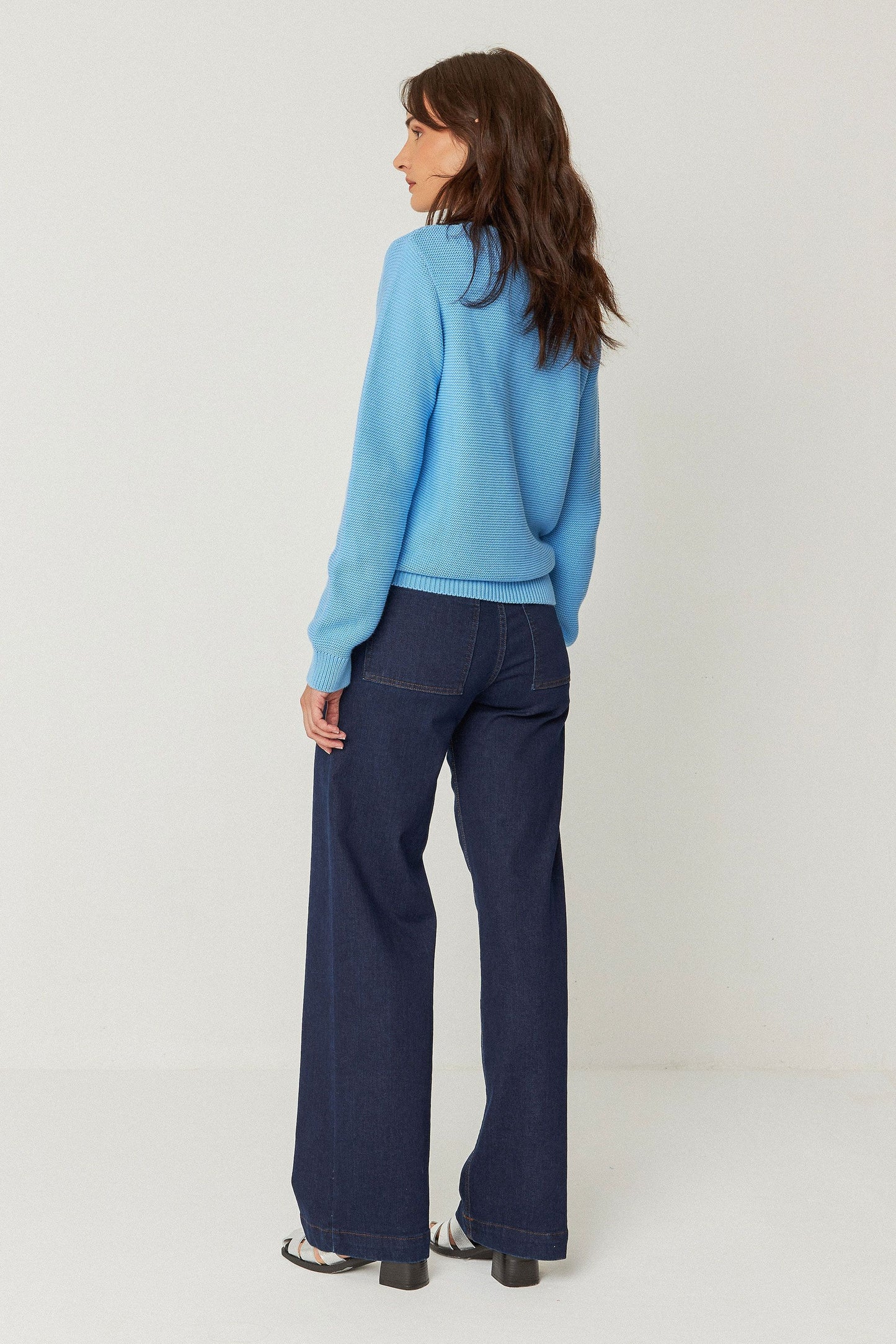 SKFK IRADI Pullover, hellblau