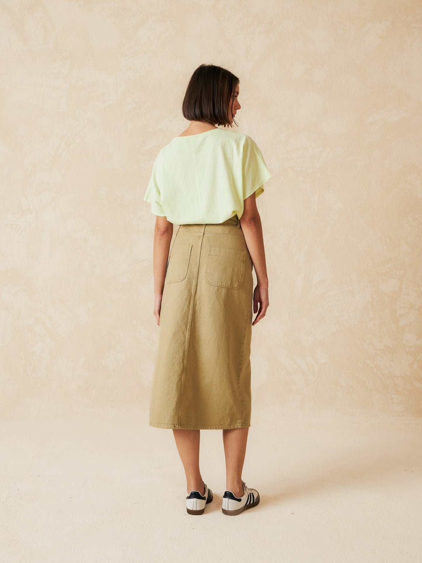 INDI&COLD NECKLINE T-Shirt, sorbet