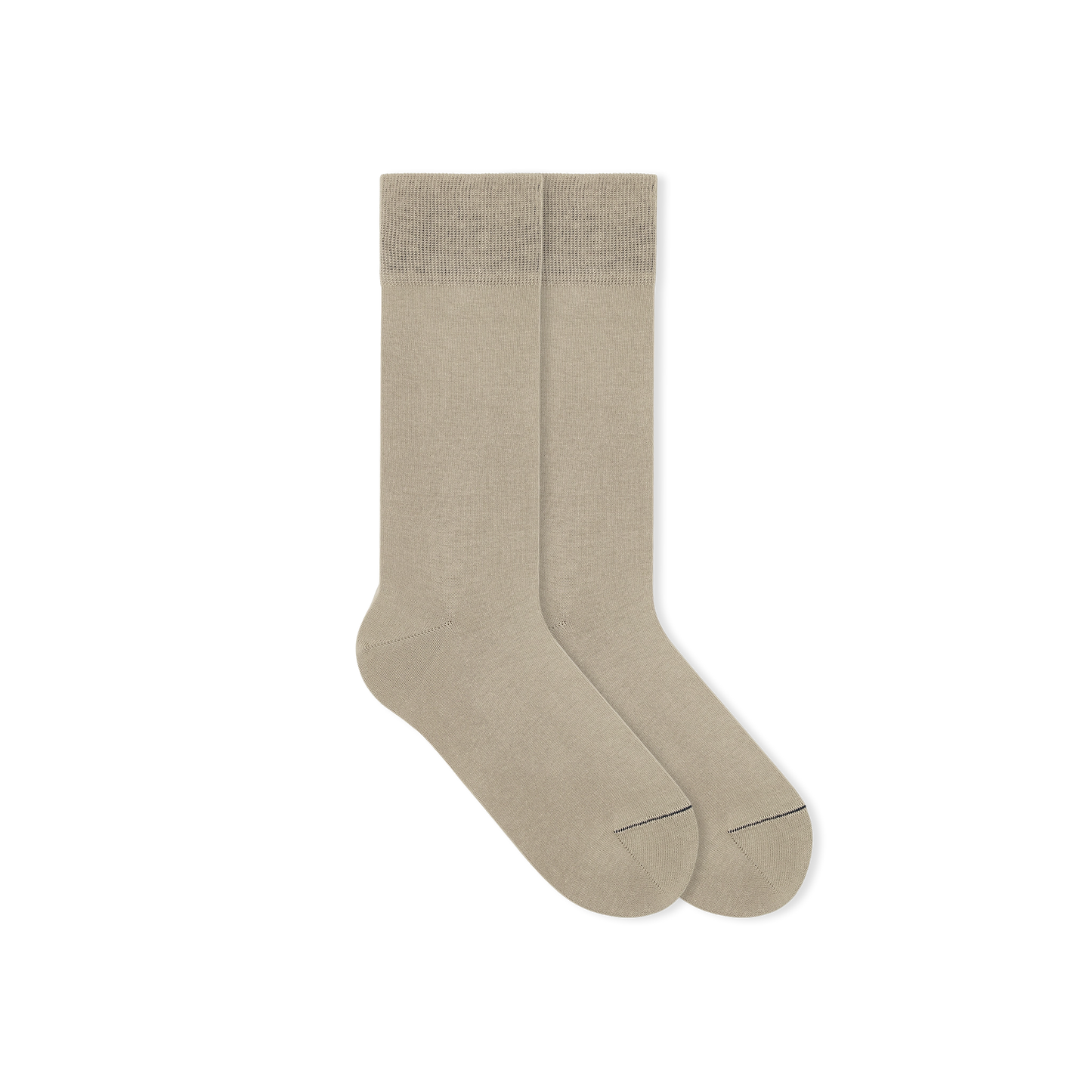 VON JUNGFELD BERMUDA Socken, light taupe