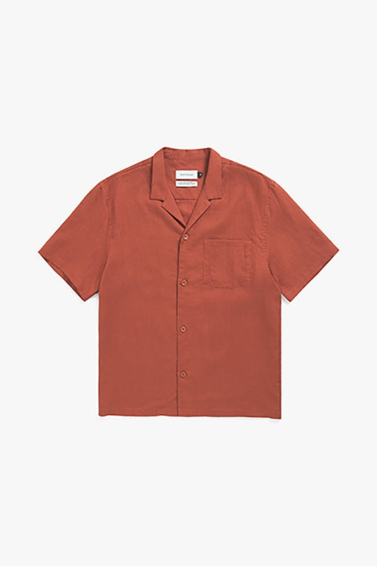 ROTHOLZ BOWLING Shirt, dusty red