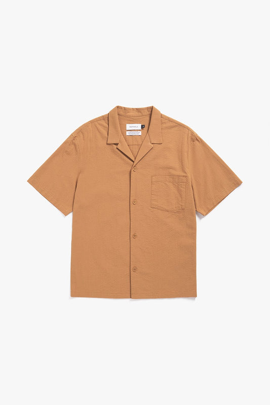ROTHOLZ BOWLING Shirt, caramel brown