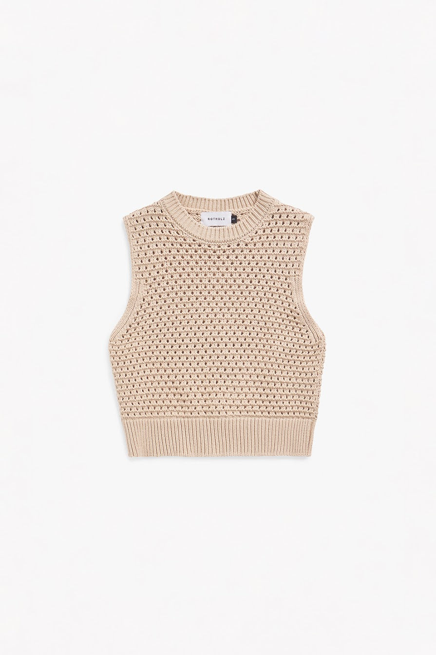ROTHOLZ KNIT Top, natural beige