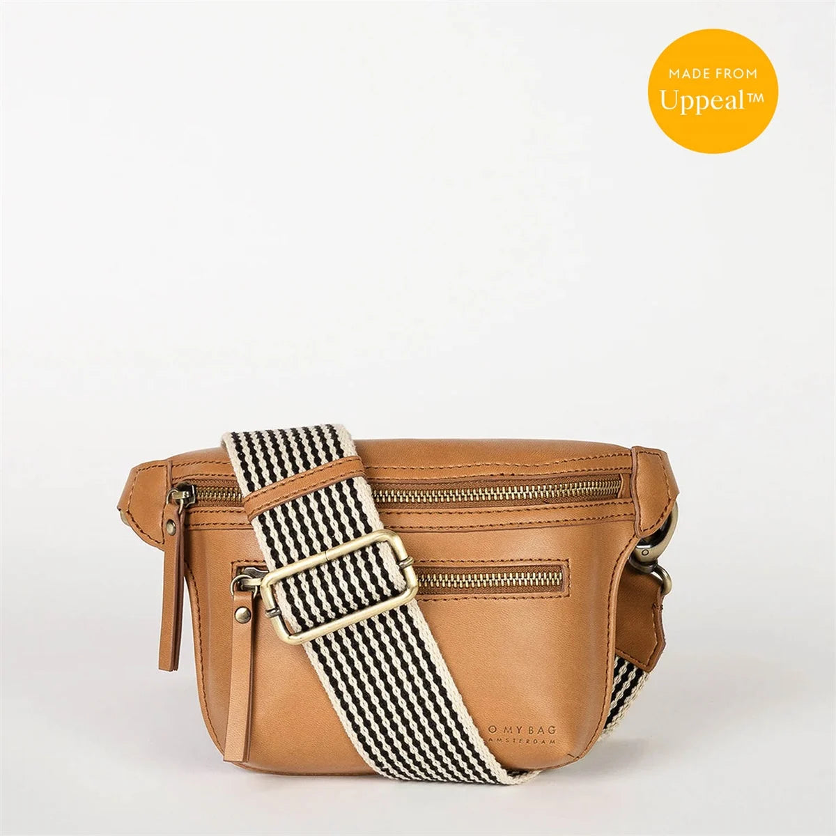 O MY BAG BECKS BUMBAG VEGAN Bauchtasche, cognac