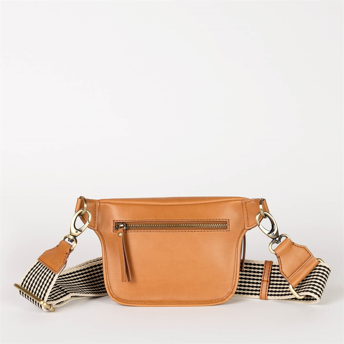 O MY BAG BECKS BUMBAG VEGAN Bauchtasche, cognac