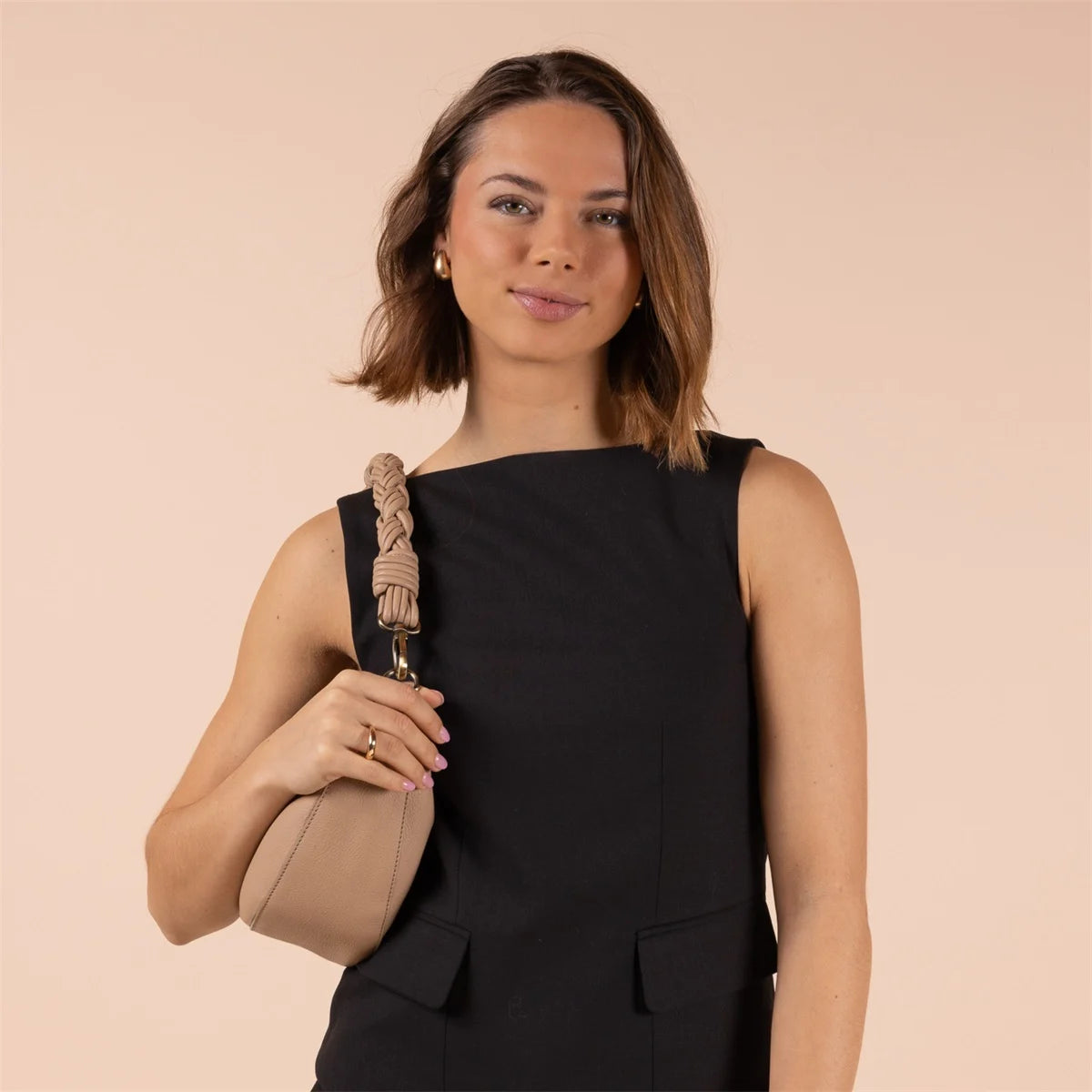 O MY BAG LEO Handtasche, sand
