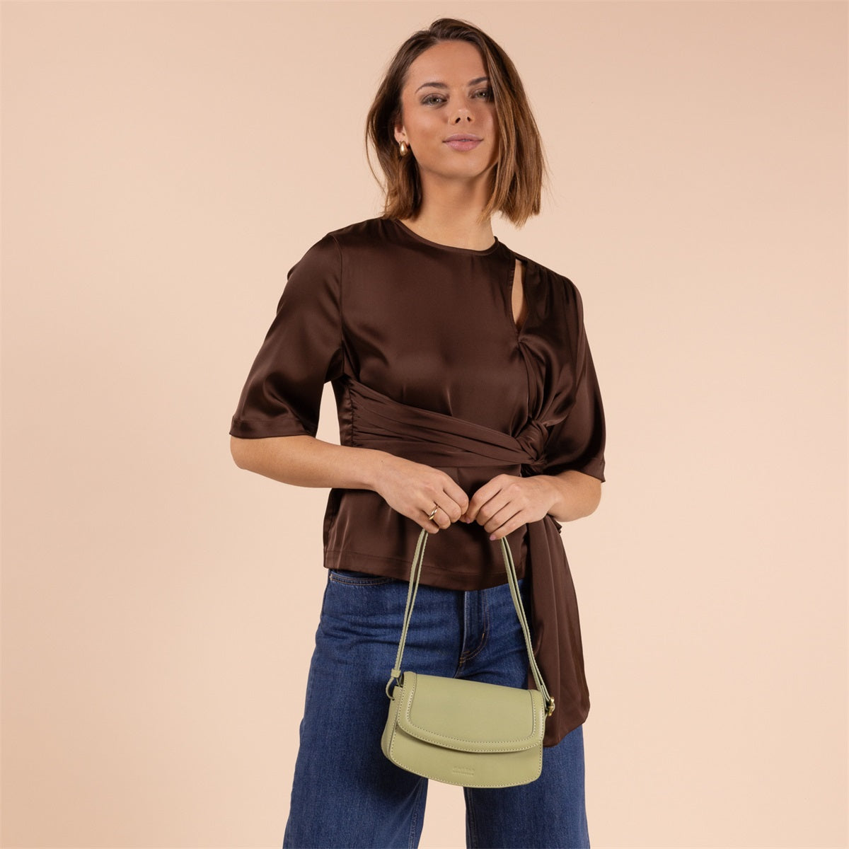 O MY BAG KENDALINI Handtasche, tea green