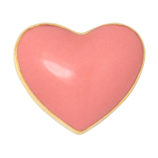 LULU COPENHAGEN LOVE U Ohrstecker, burnt coral