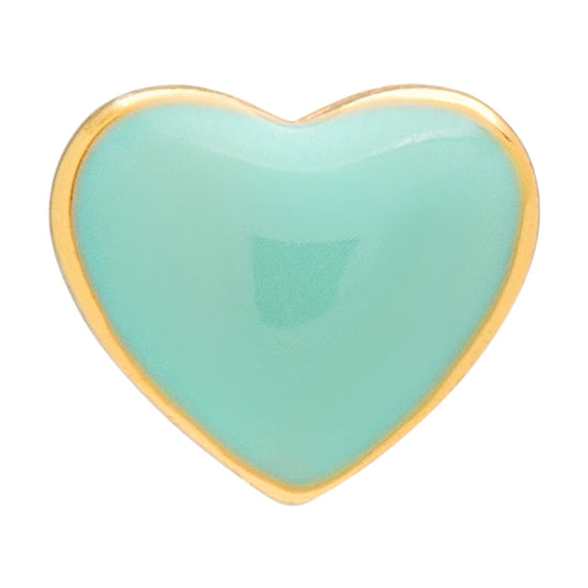 LULU COPENHAGEN LOVE U Ohrstecker, mint