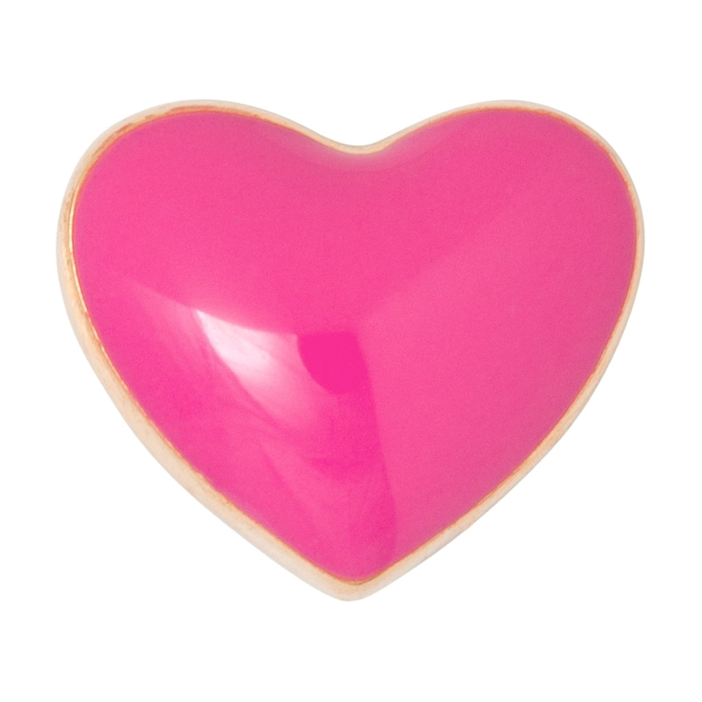 LULU COPENHAGEN LOVE U Ohrstecker, pink
