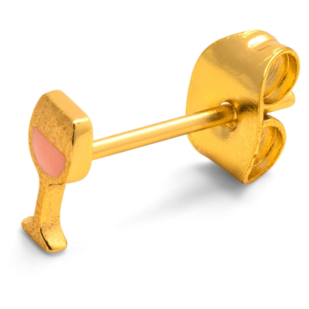 LULU COPENHAGEN FRIDAY ROSÉ Ohrstecker, gold