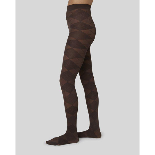 SWEDISH STOCKINGS REBECKA Strumpfhose, dunkelbraun