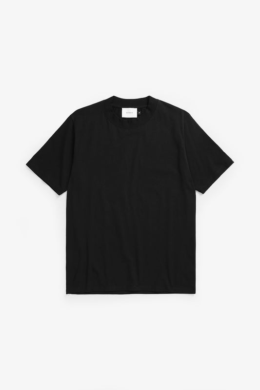 ROTHOLZ BIG COLLAR T-Shirt, schwarz