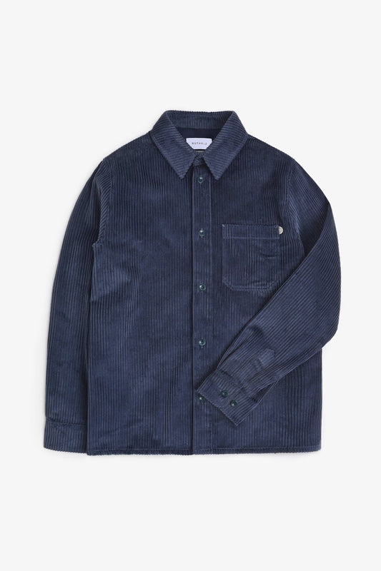 ROTHOLZ CORD CASUAL Hemd, stone blue