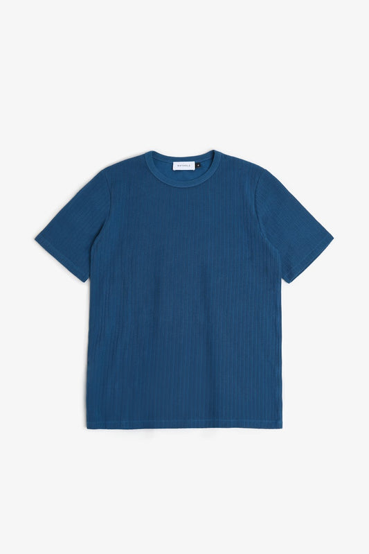 ROTHOLZ HEAVY RIBBED T-Shirt, royal blue