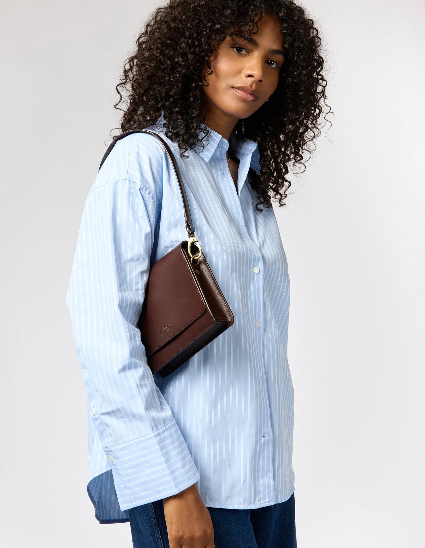 O MY BAG AUDREY MINI Handtasche, chocolate
