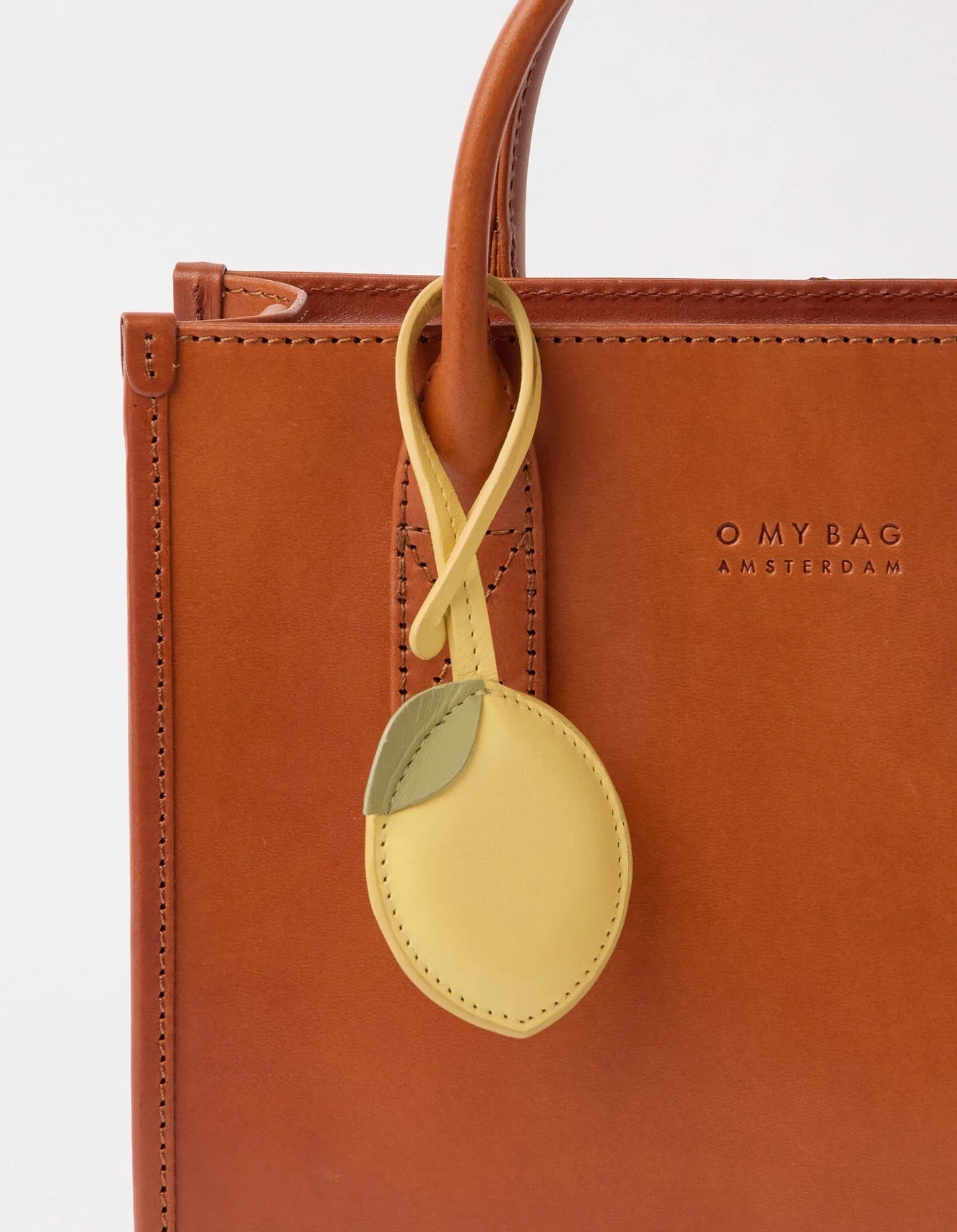 O MY BAG LEMON Bagcharm, butter yellow