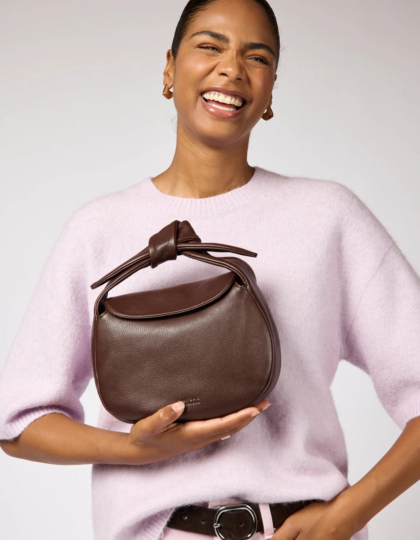 O MY BAG COCO CROISSANT Handtasche, chocolate
