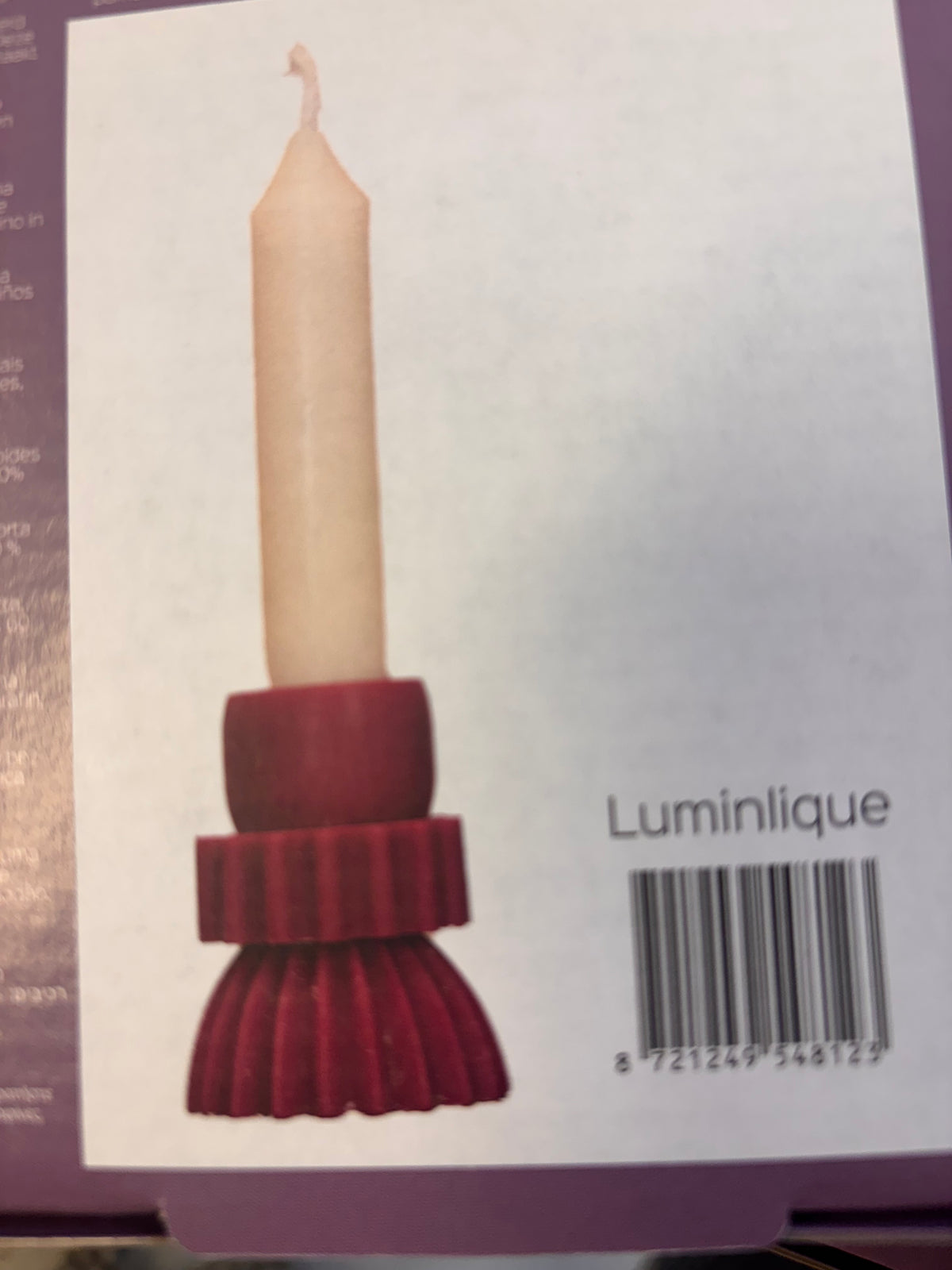 LUMINLIQUE STAPELKERZE small, uni