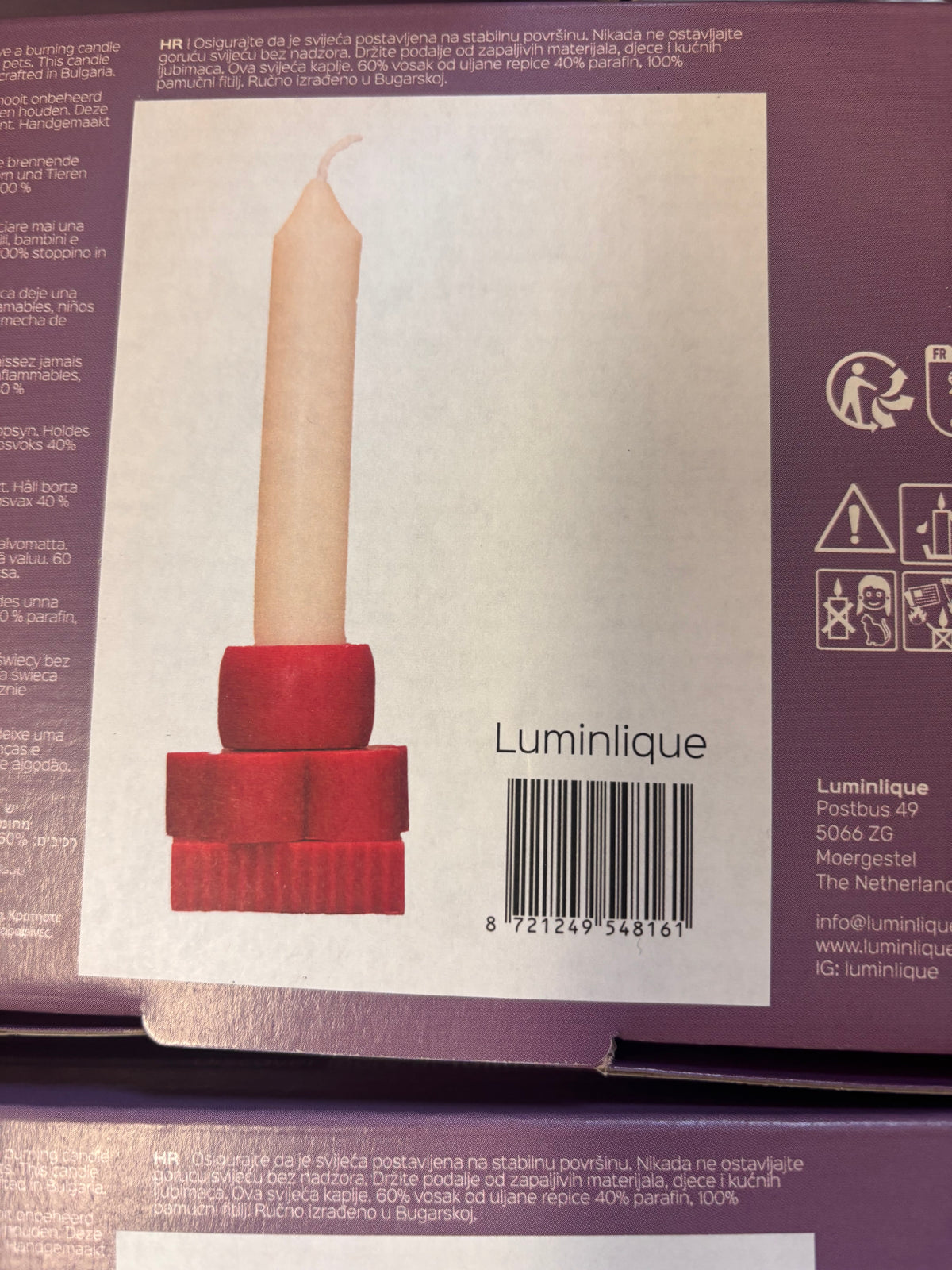 LUMINLIQUE STAPELKERZE small, uni