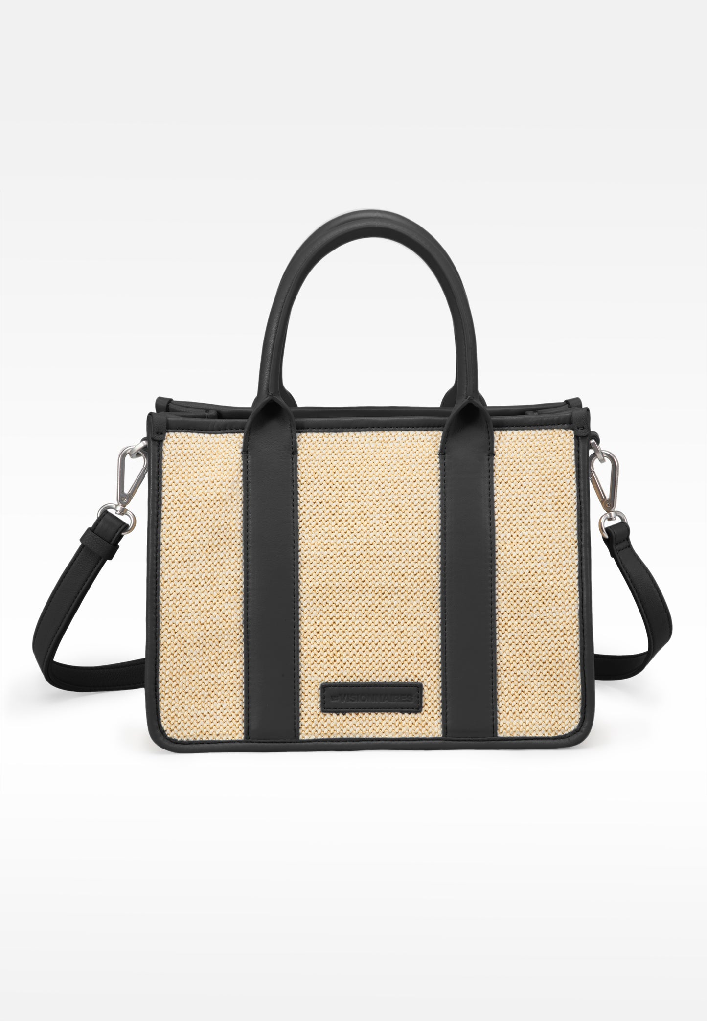 LES VISIONNAIRES LENA CANVAS Handtasche, schwarz