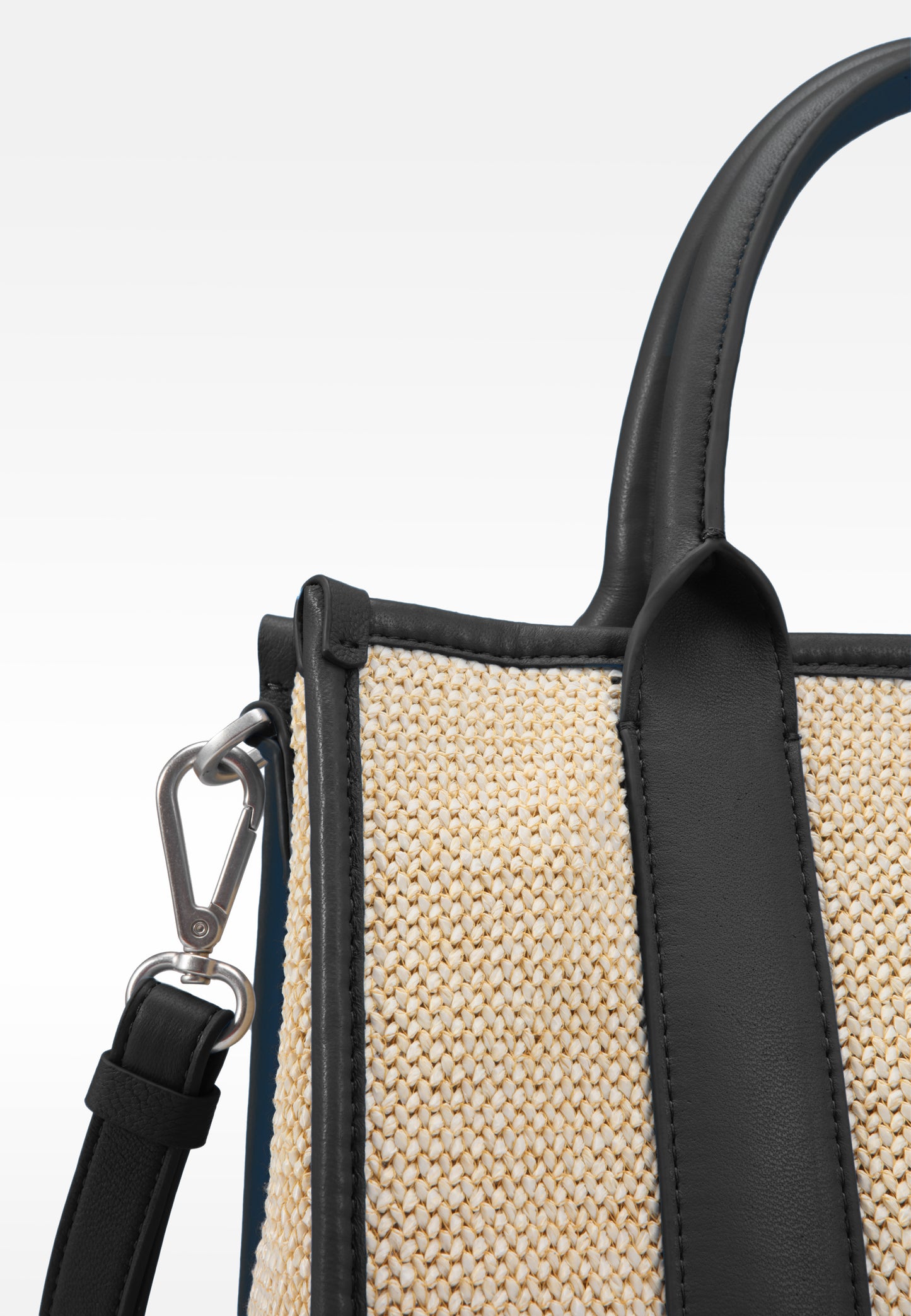 LES VISIONNAIRES LENA CANVAS Handtasche, schwarz