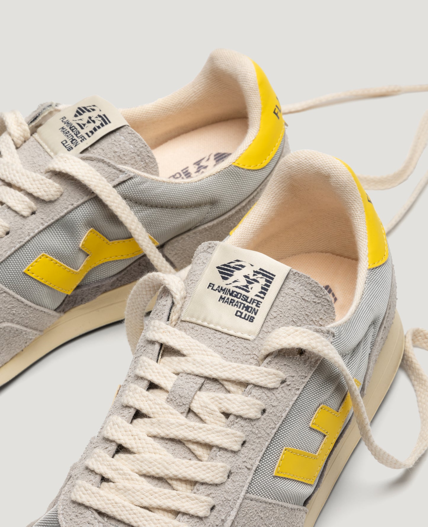 FLAMINGOS LIFE MARATHON CLUB Sneaker, gray lemon