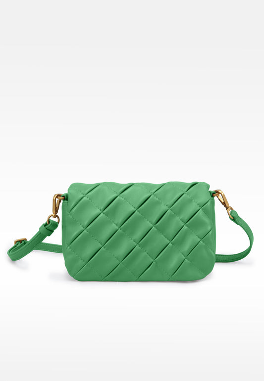 LES VISIONNAIRES MILA WEAVE Handtasche, emerald green