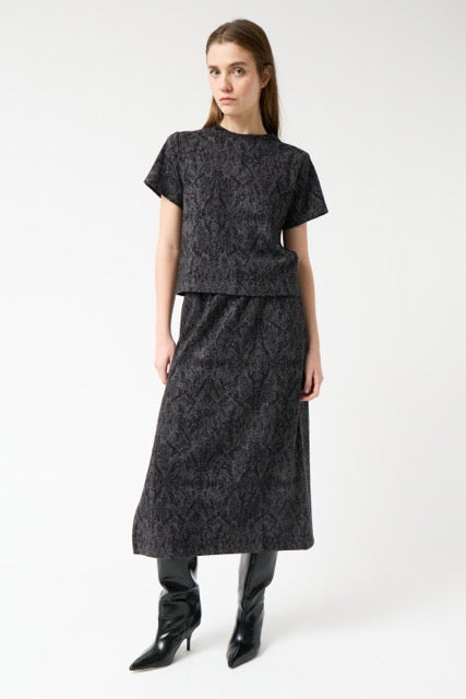 AMT.STUDIO SERP T-Shirt, snake prinkt