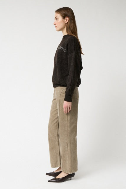 AMT.STUDIO CRYSTAL TESTIMO Pullover, braun