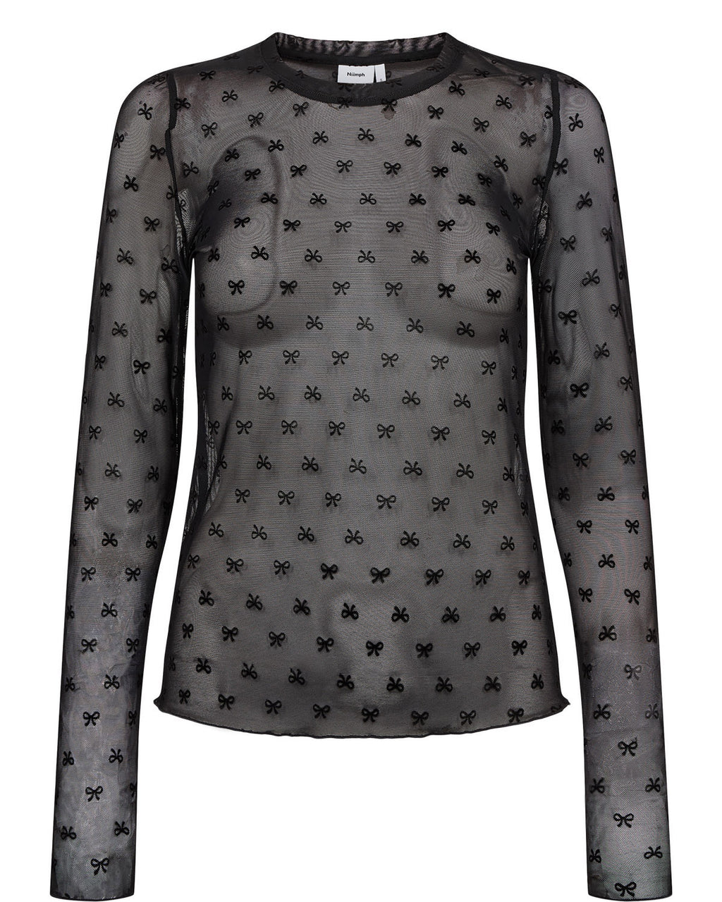 NÜMPH NUBOWANA Longsleeve, caviar