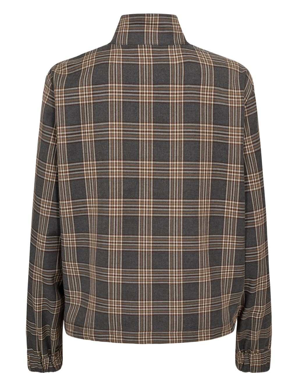 NÜMPH NUKAMALA Bluse, dark grey melange