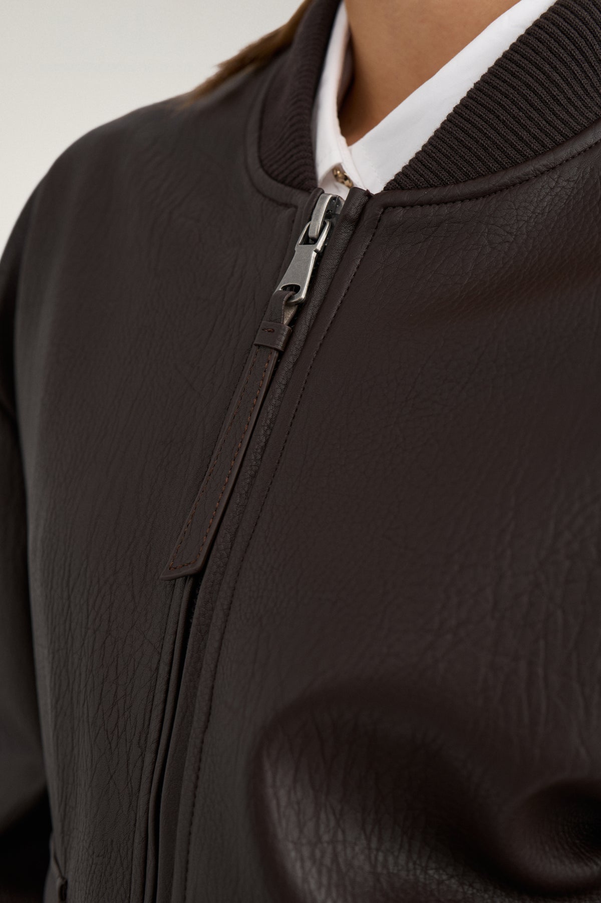 NÜMPH NUVALERY Bomberjacke, chocolate plum