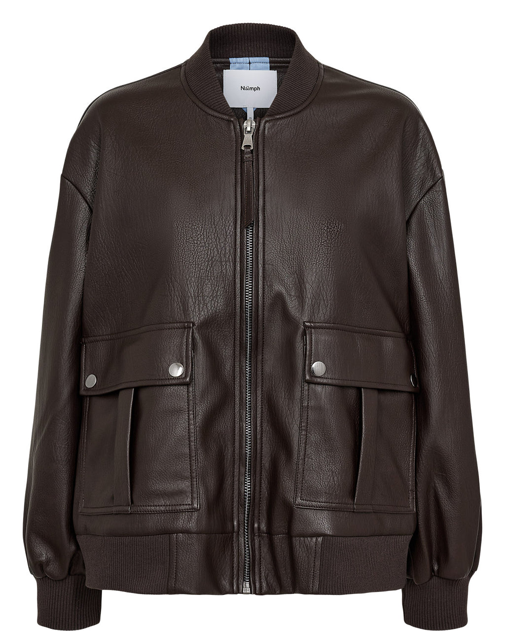 NÜMPH NUVALERY Bomberjacke, chocolate plum