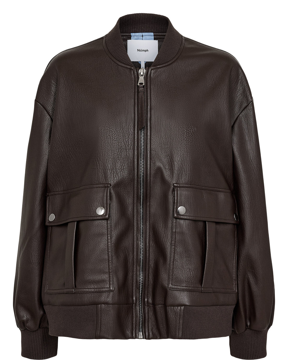 NÜMPH NUVALERY Bomberjacke, chocolate plum