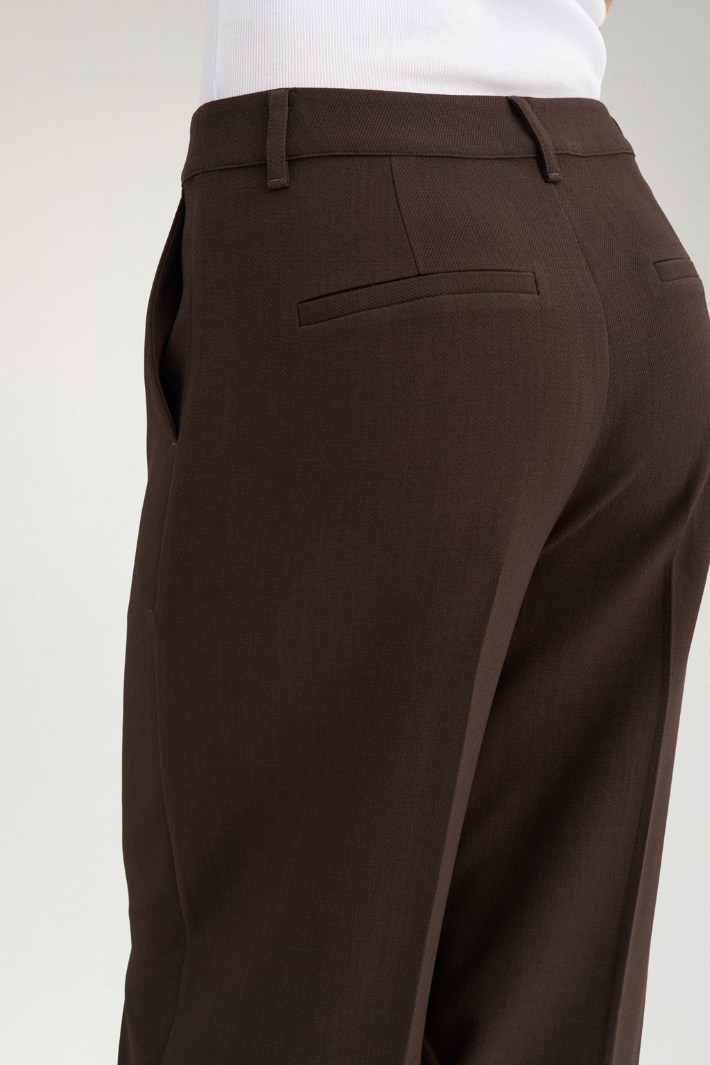 NÜMPH NUJANALI Hose, chocolate plum
