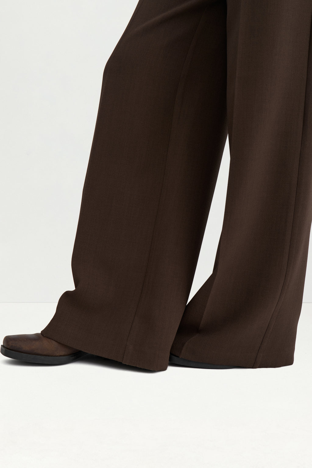 NÜMPH NUJANALI Hose, chocolate plum