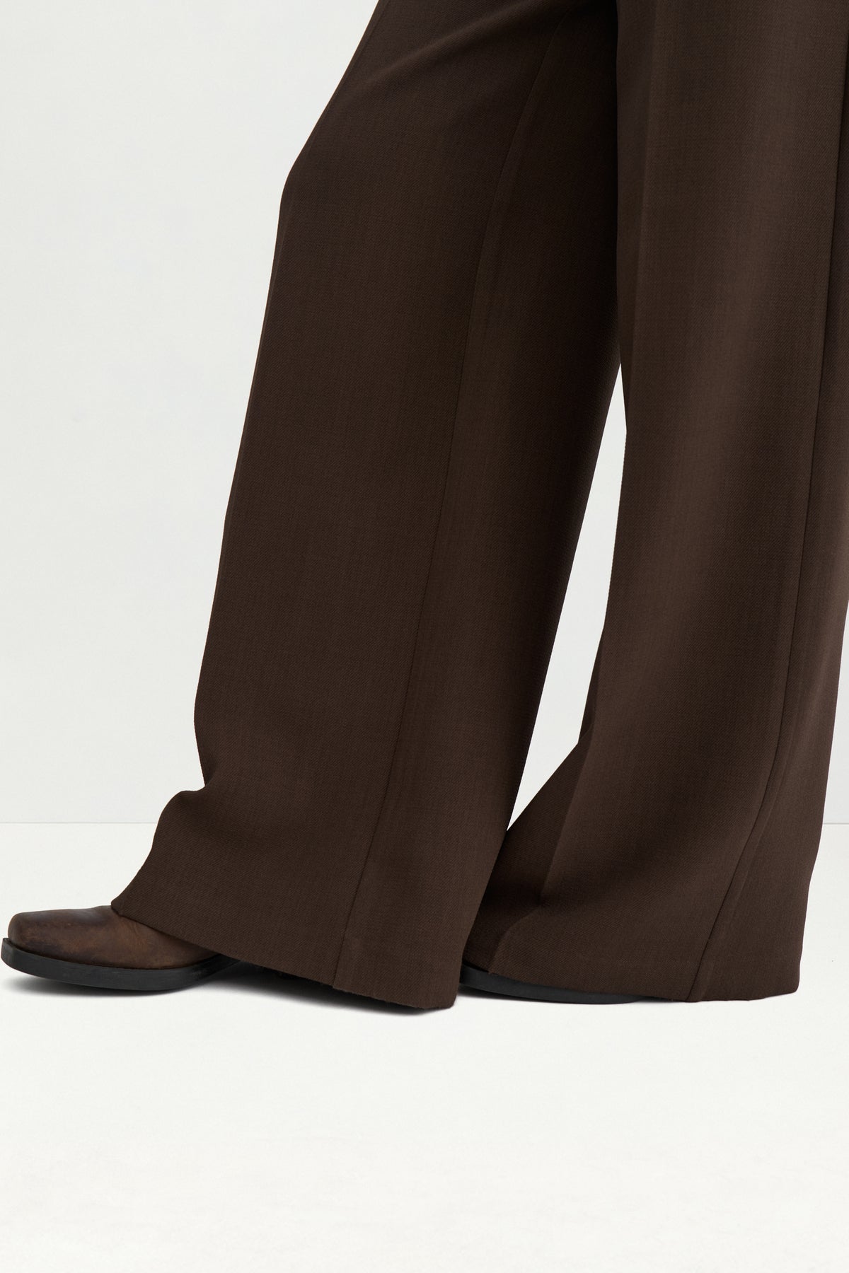 NÜMPH NUJANALI Hose, chocolate plum