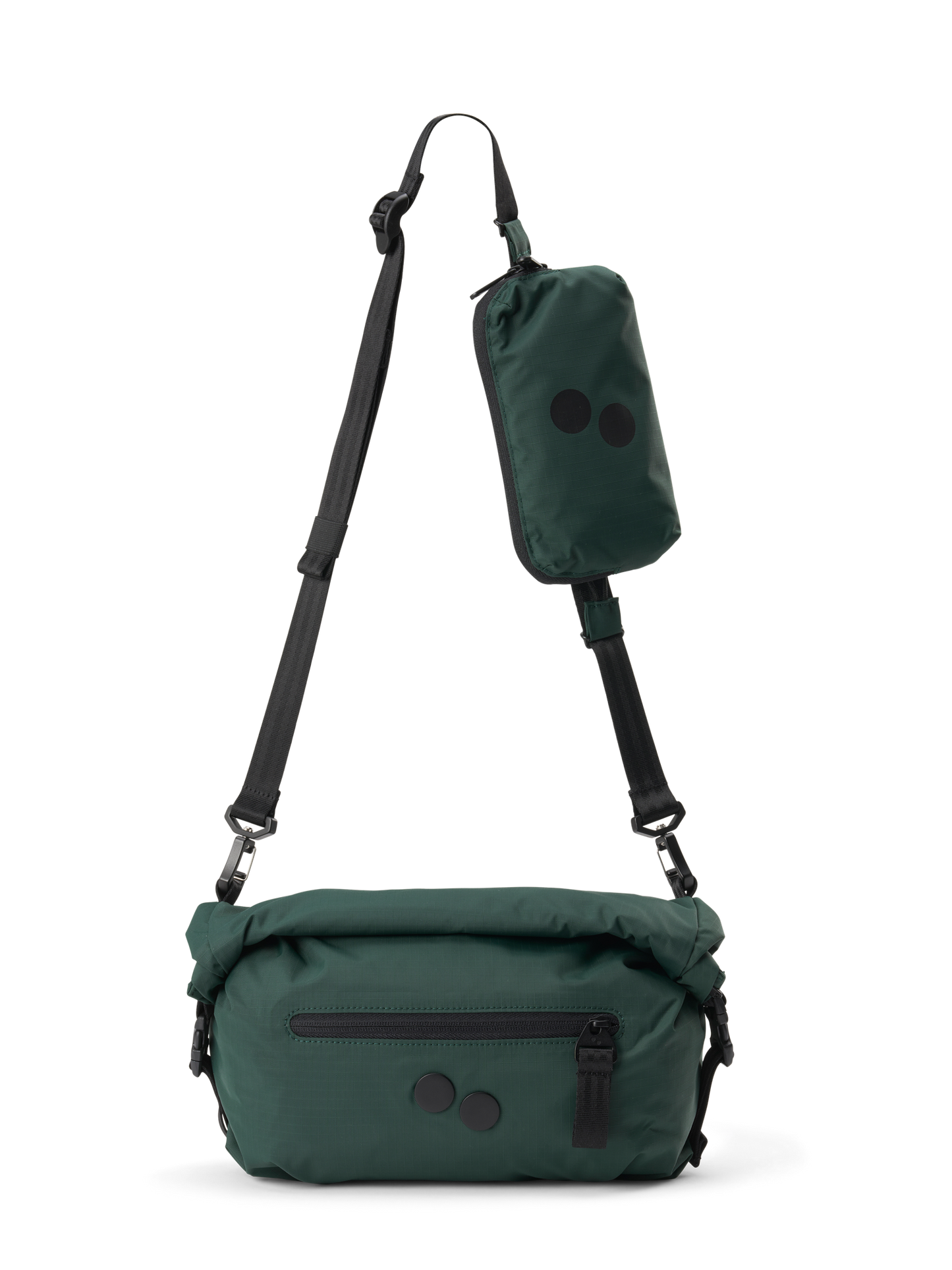 PINQPONQ AKSEL Crossbodybag, rooted black