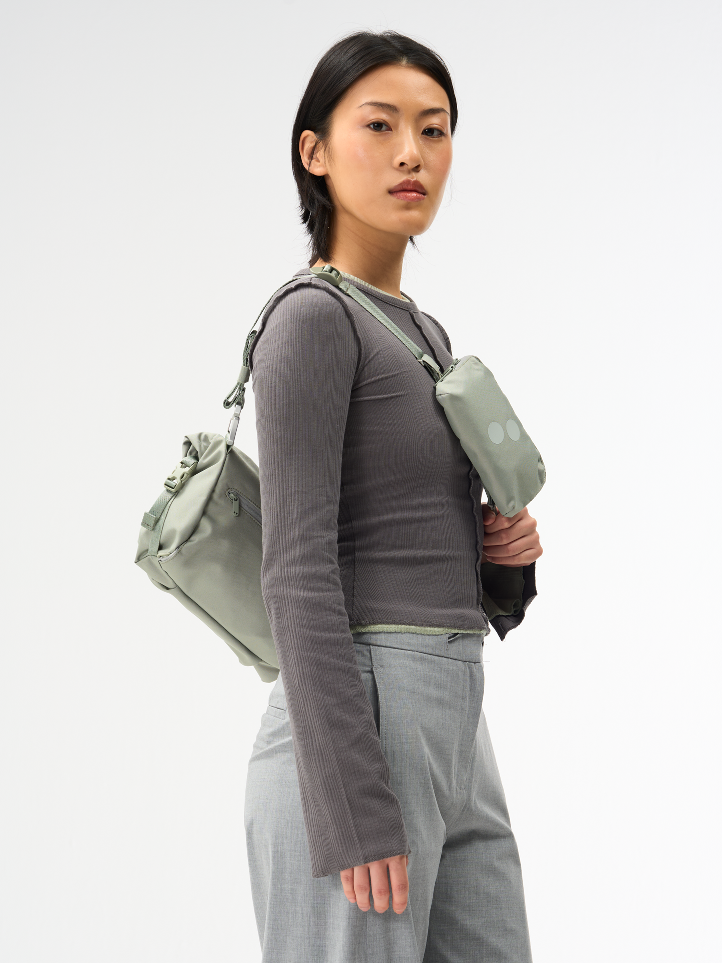 PINQPONQ AKSEL Crossbodybag, misted mint