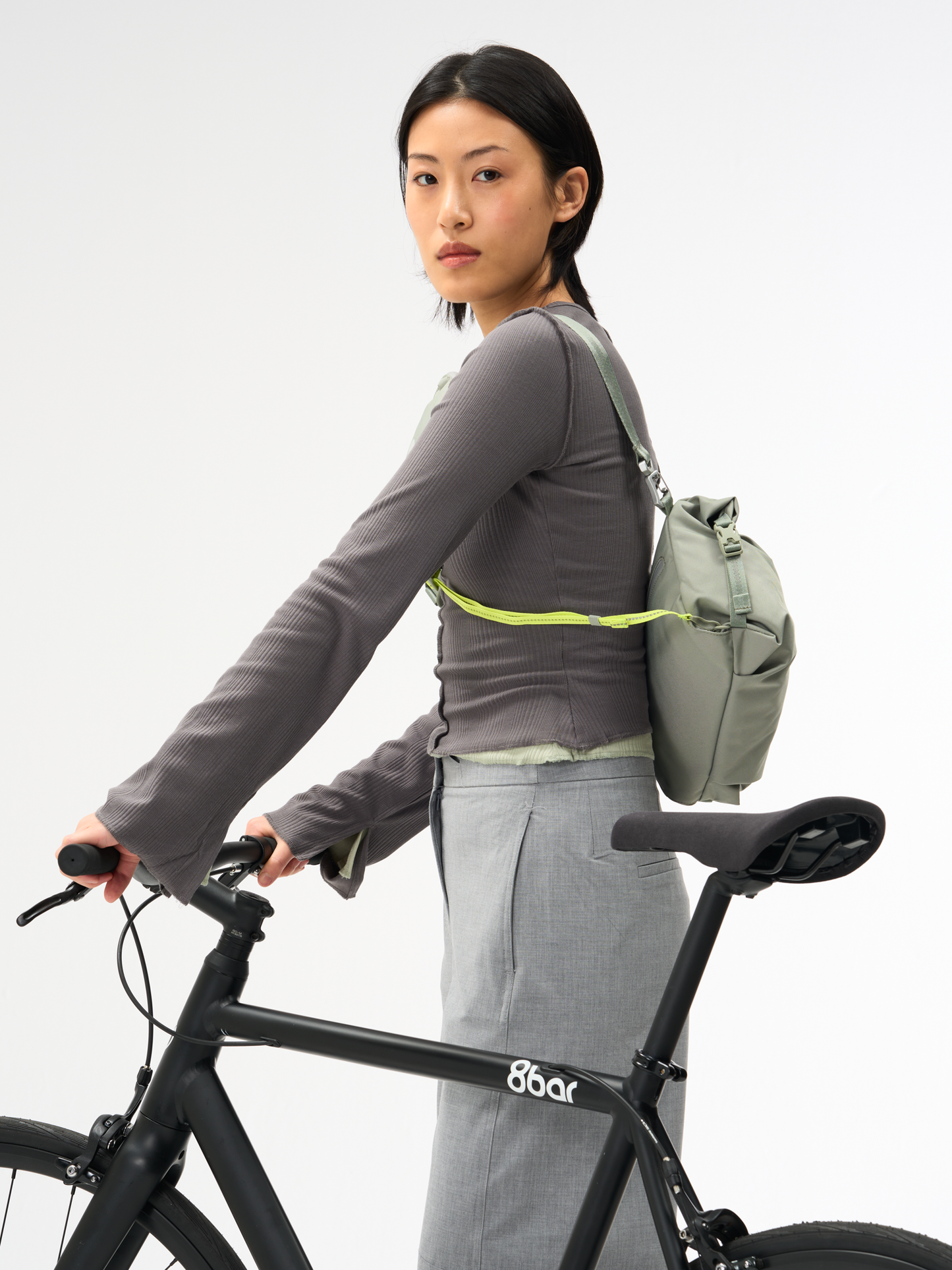 PINQPONQ AKSEL Crossbodybag, misted mint