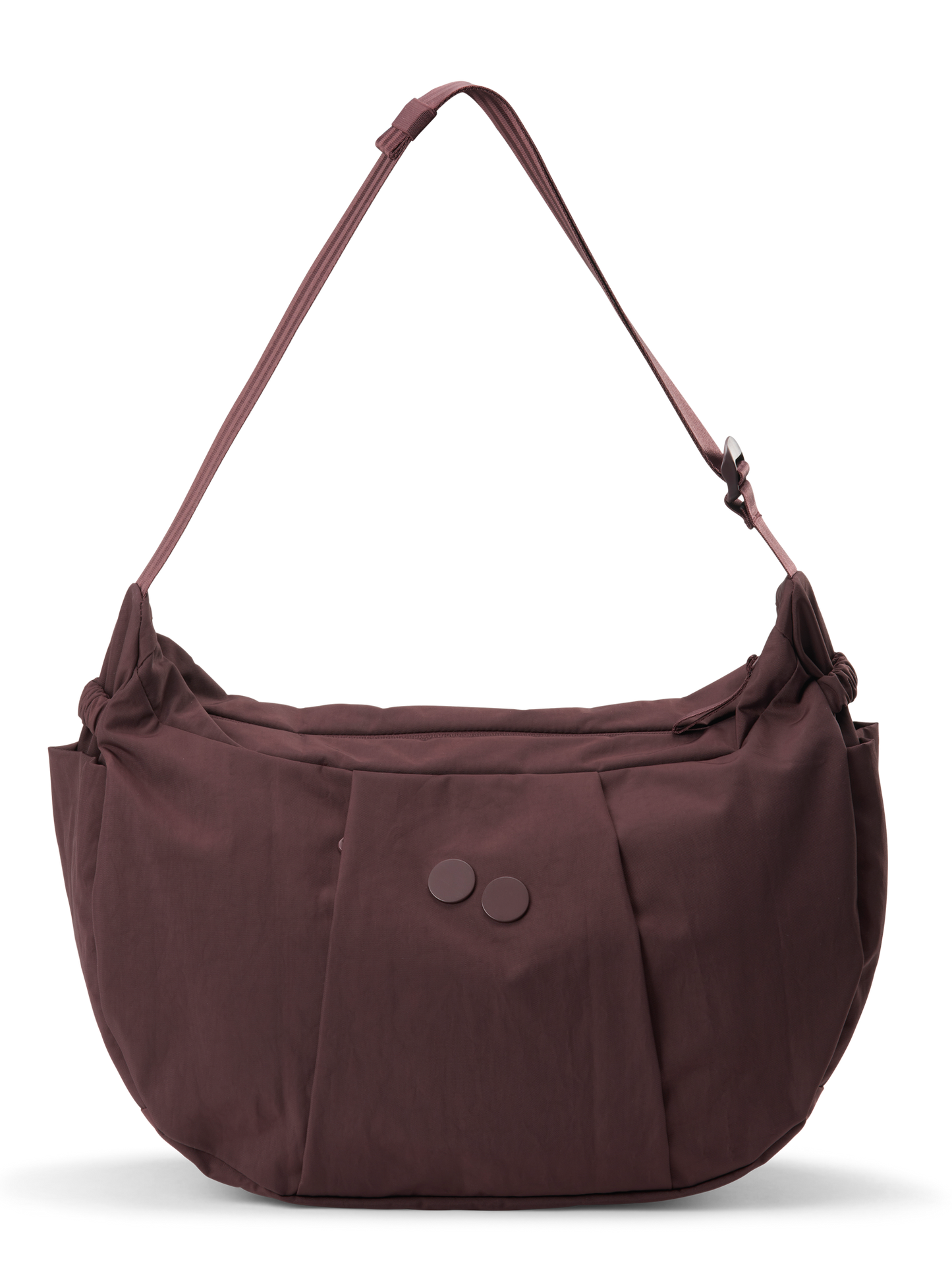 PINQPONQ KRUMM L Crossbodybag, crinkle mahagoni