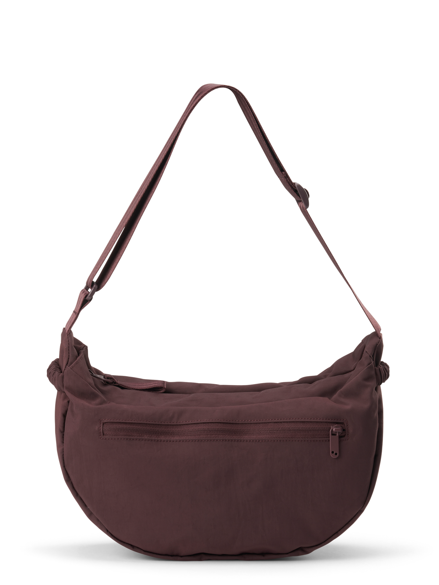 PINQPONQ KRUMM M Crossbodybag, Crinkle mahagoni