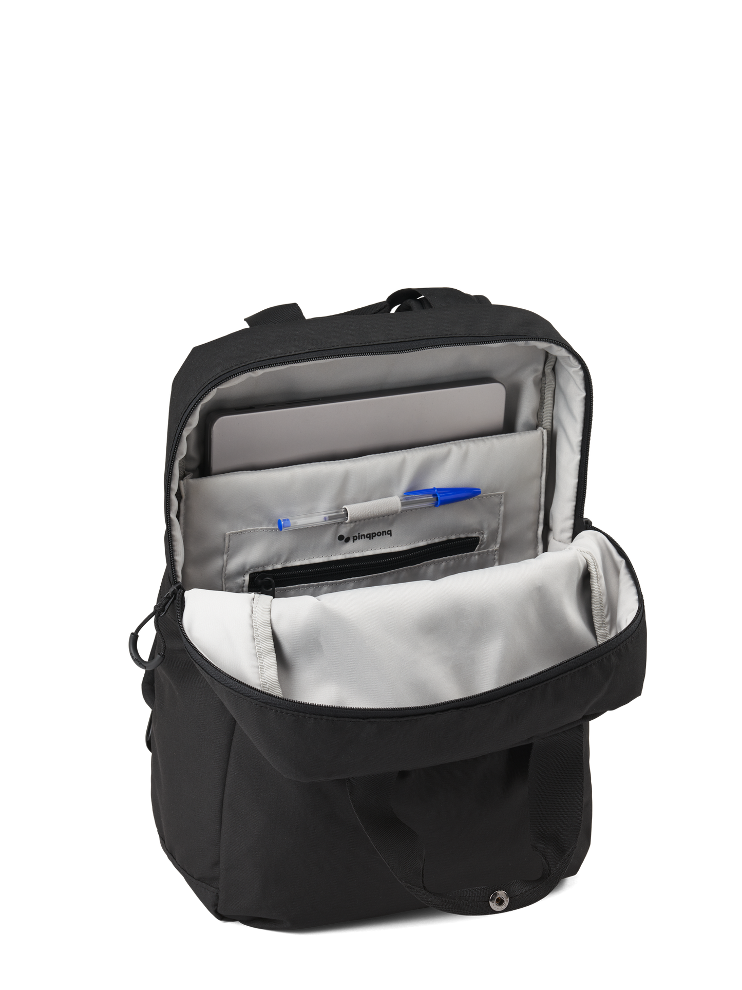 PINQPONQ KUTE Rucksack, rooted black