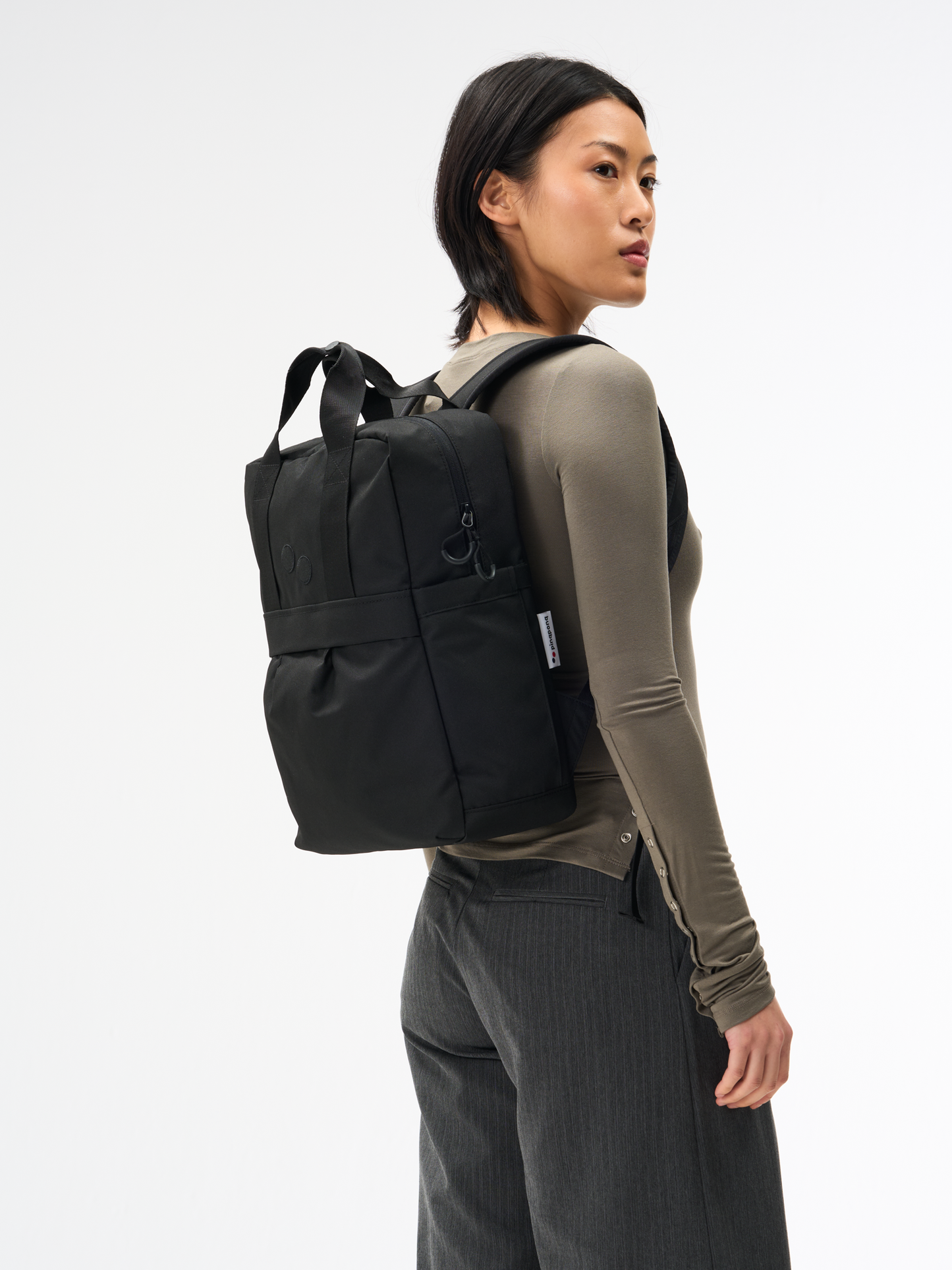 PINQPONQ KUTE Rucksack, rooted black